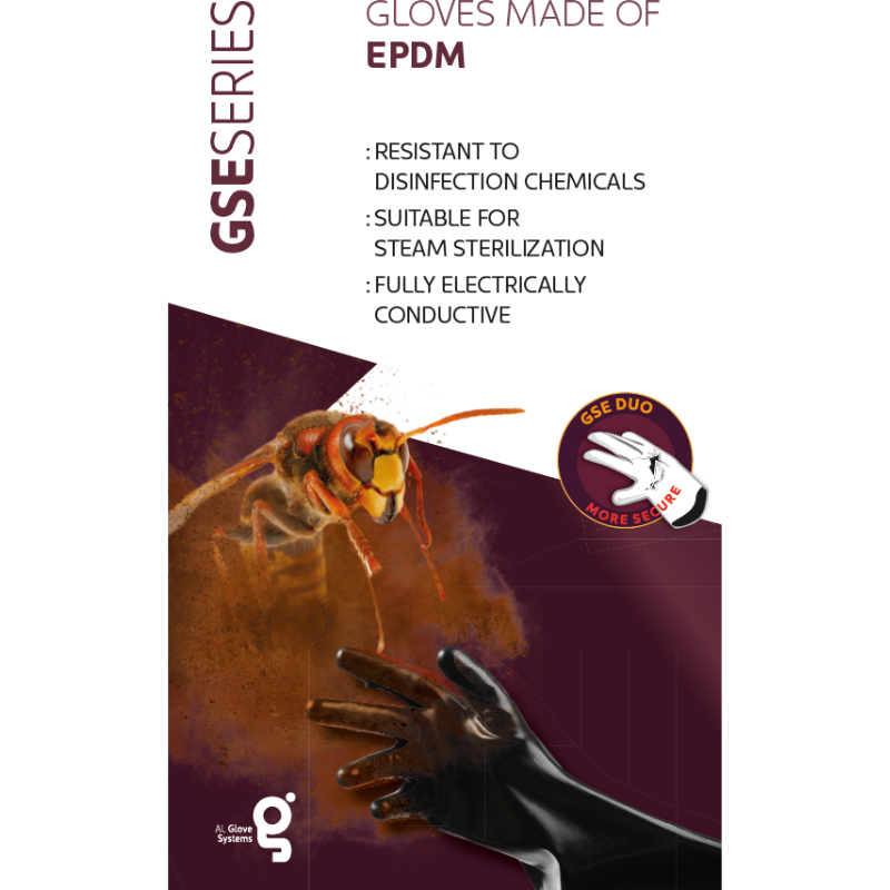 EPDM GLOVES MADE OF EPDM